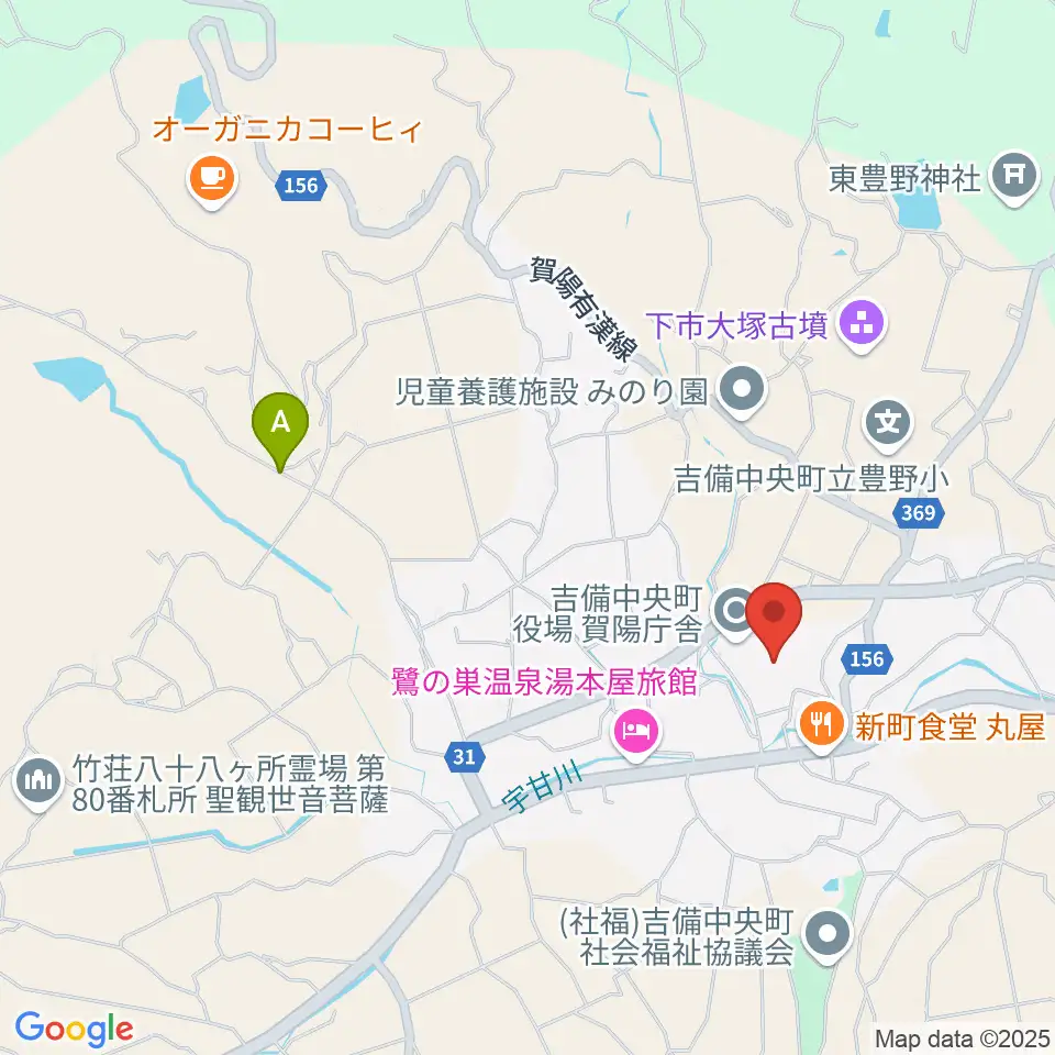 ロマン高原かよう総合会館周辺の駐車場・コインパーキング一覧地図