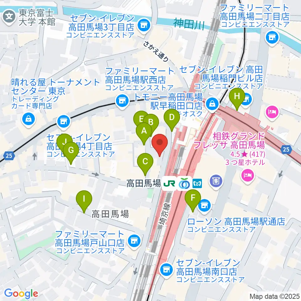 MI TOKYO周辺の駐車場・コインパーキング一覧地図