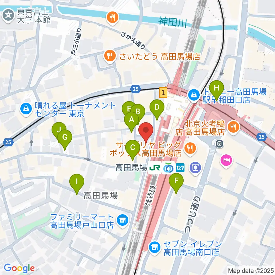 MI TOKYO周辺の駐車場・コインパーキング一覧地図
