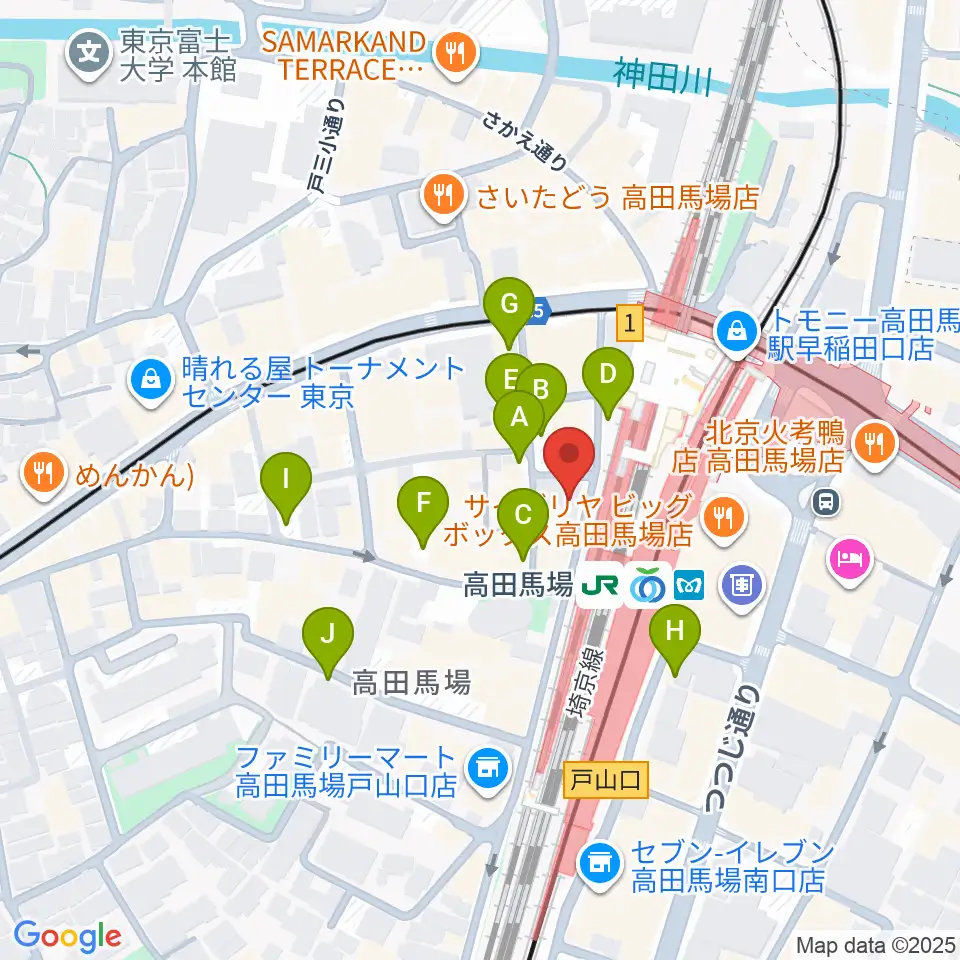 MI TOKYO周辺の駐車場・コインパーキング一覧地図