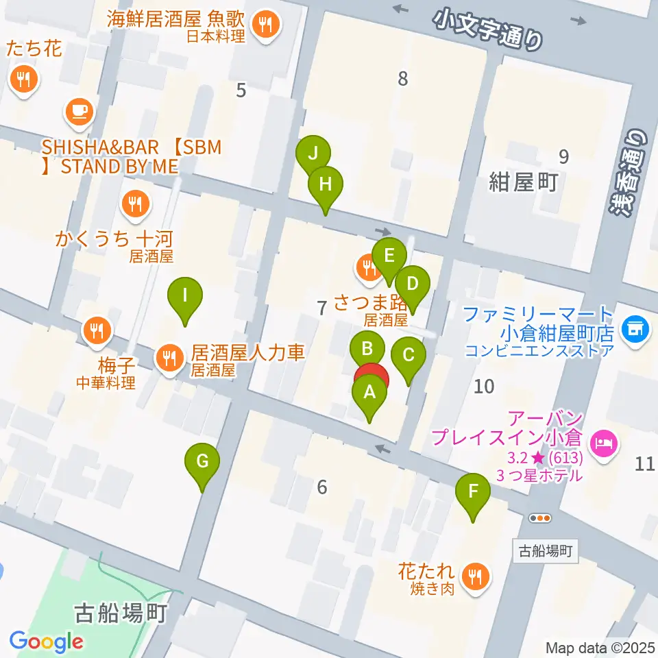 CleveR sound周辺の駐車場・コインパーキング一覧地図