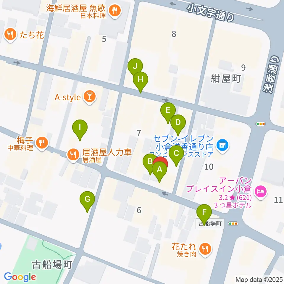 CleveR sound周辺の駐車場・コインパーキング一覧地図