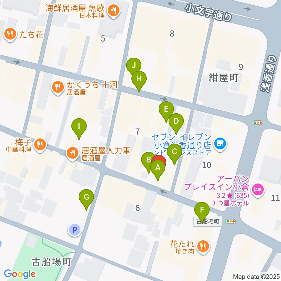 CleveR sound周辺の駐車場・コインパーキング一覧地図