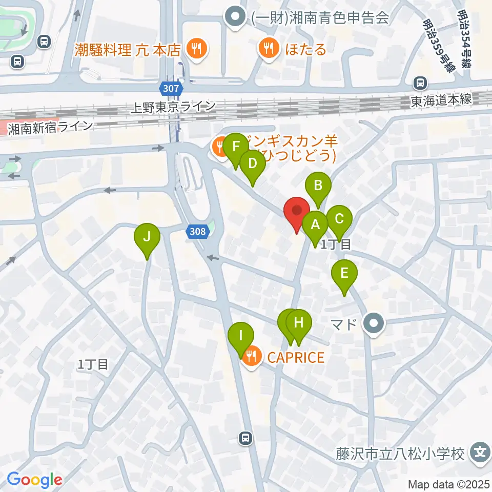 木管楽器修理工房 岡田周辺の駐車場・コインパーキング一覧地図