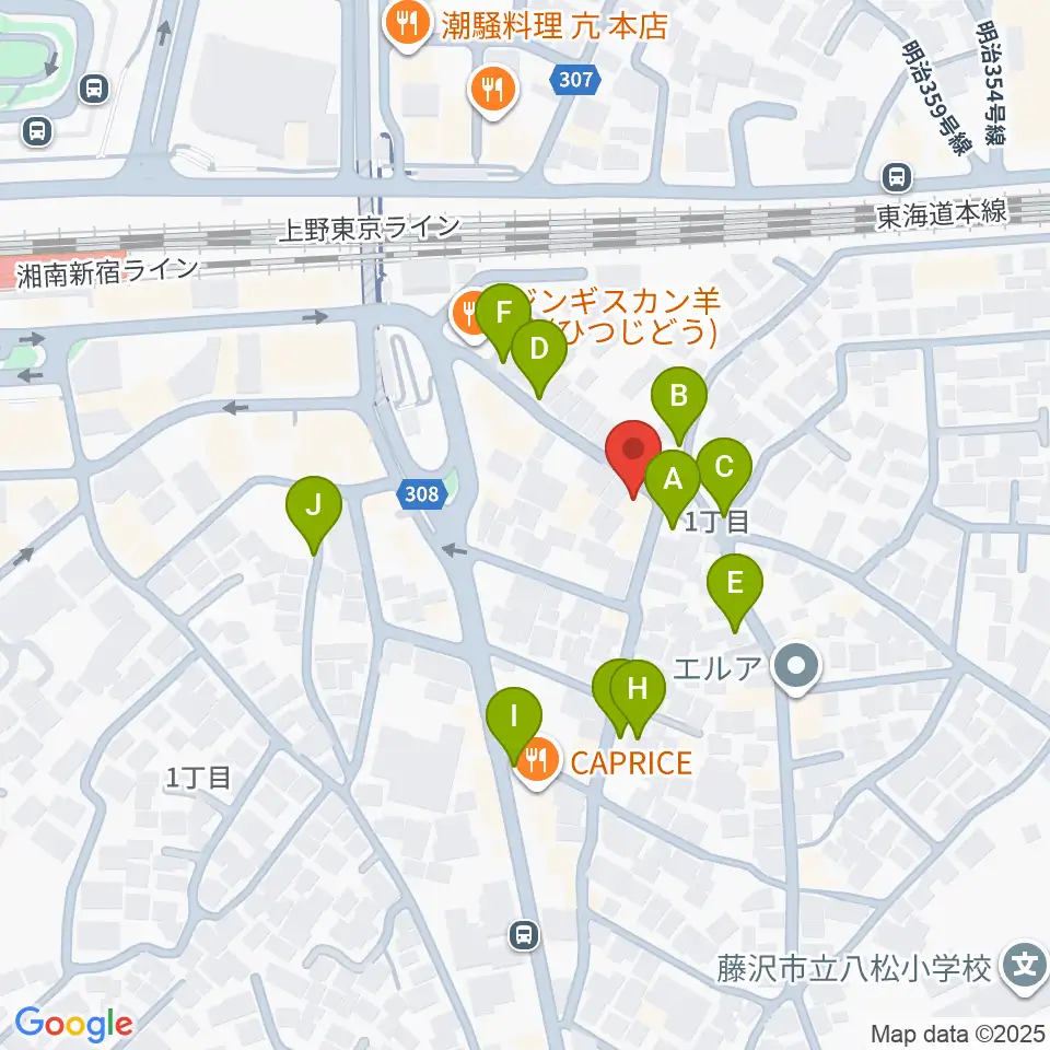 木管楽器修理工房 岡田周辺の駐車場・コインパーキング一覧地図