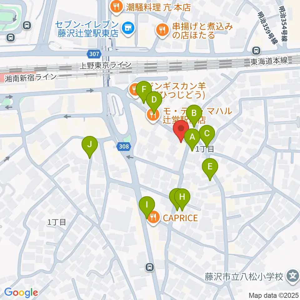 木管楽器修理工房 岡田周辺の駐車場・コインパーキング一覧地図