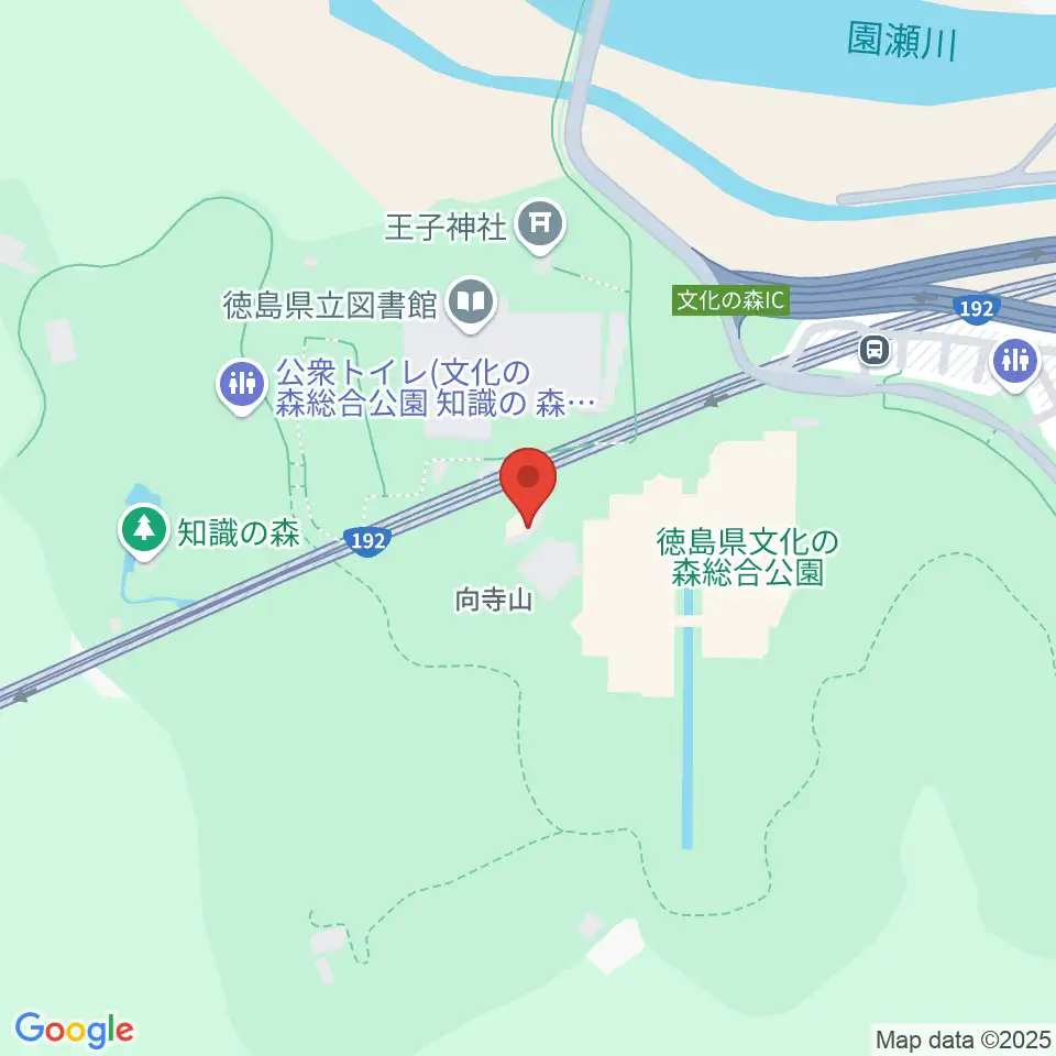 すだちくん森のシアター周辺の駐車場・コインパーキング一覧地図