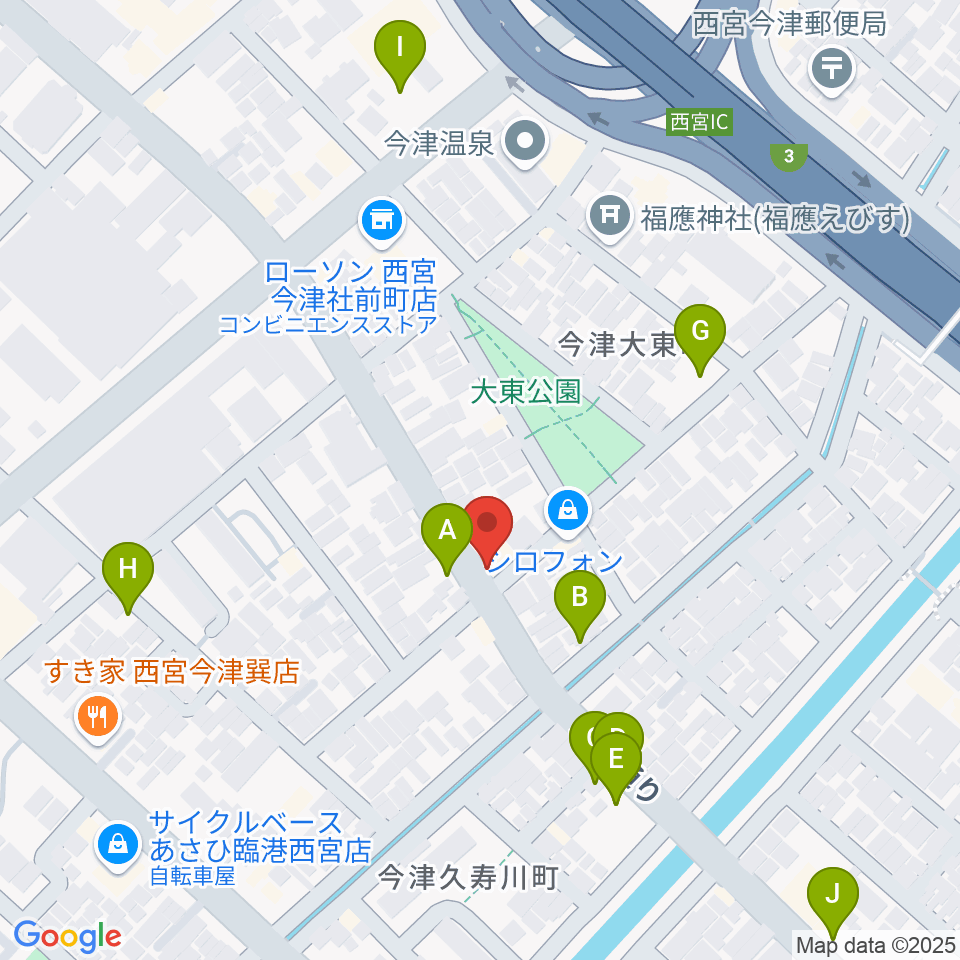 スタジオ1812周辺の駐車場・コインパーキング一覧地図