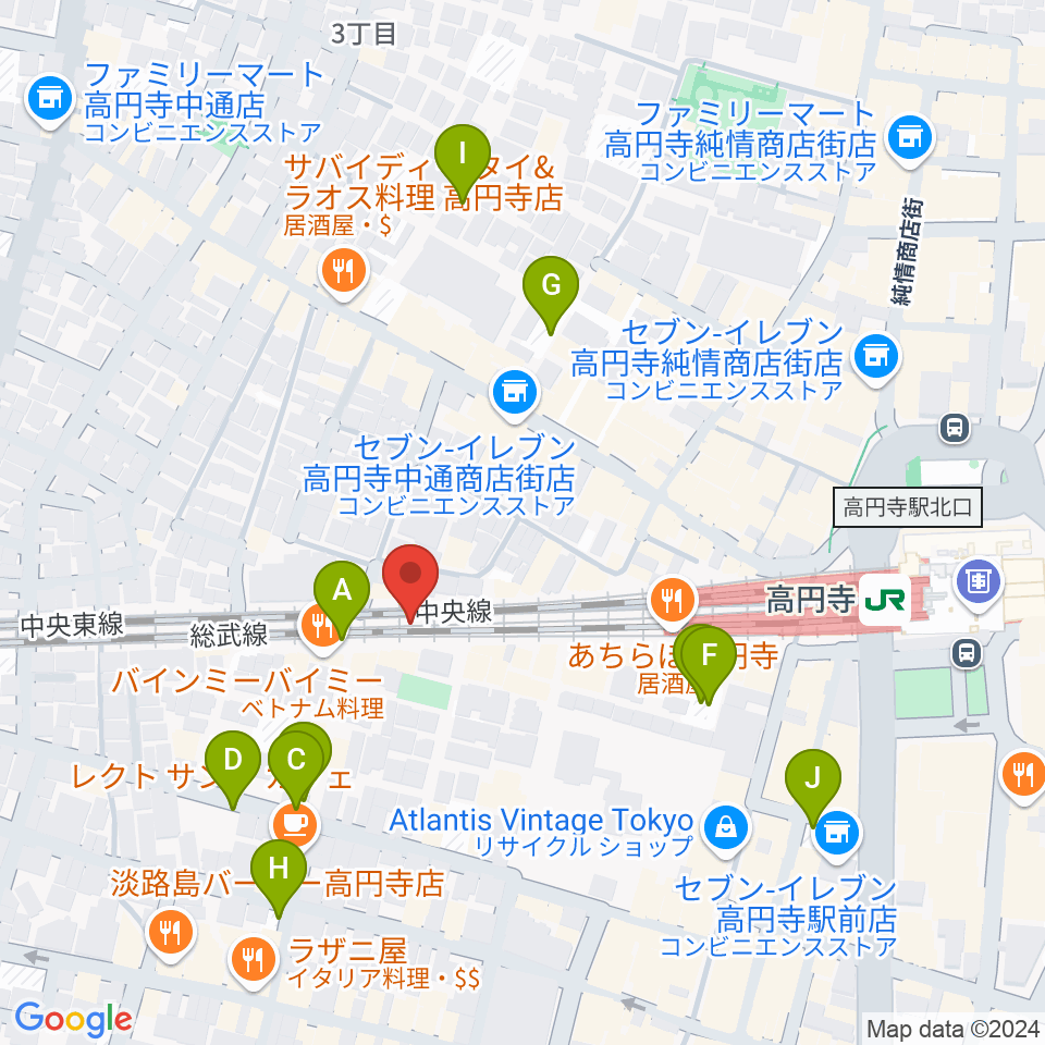 無力無善寺周辺の駐車場・コインパーキング一覧地図