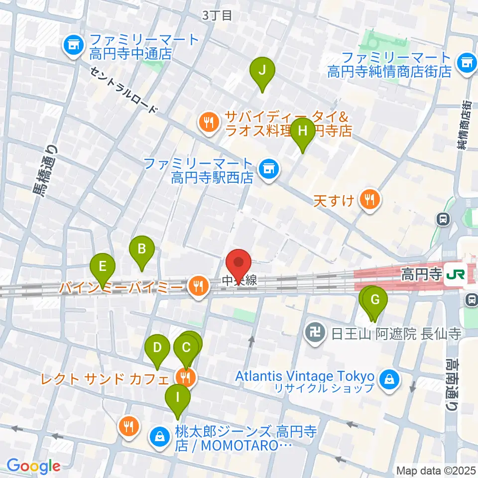 無力無善寺周辺の駐車場・コインパーキング一覧地図