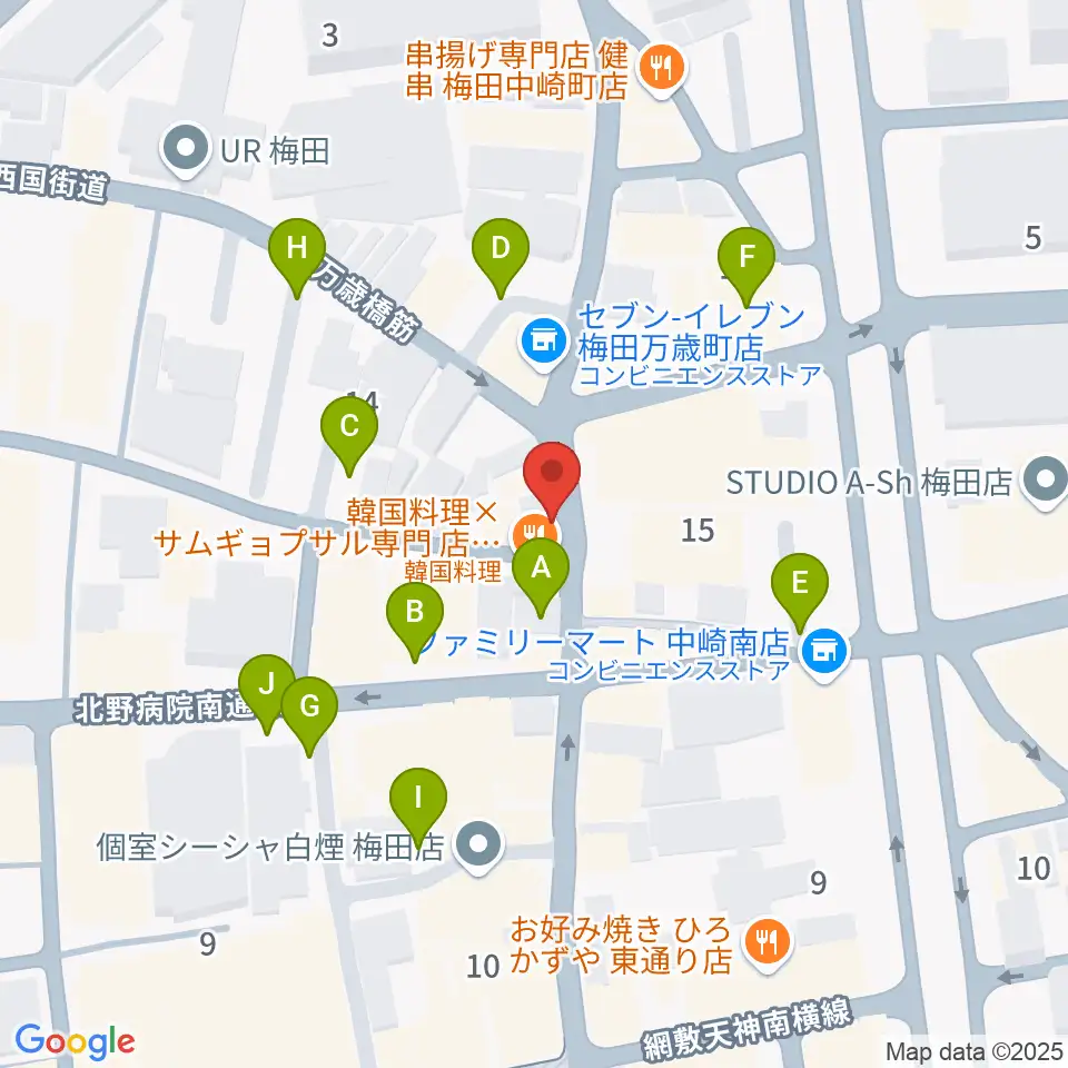 Jazz Records seeed周辺の駐車場・コインパーキング一覧地図