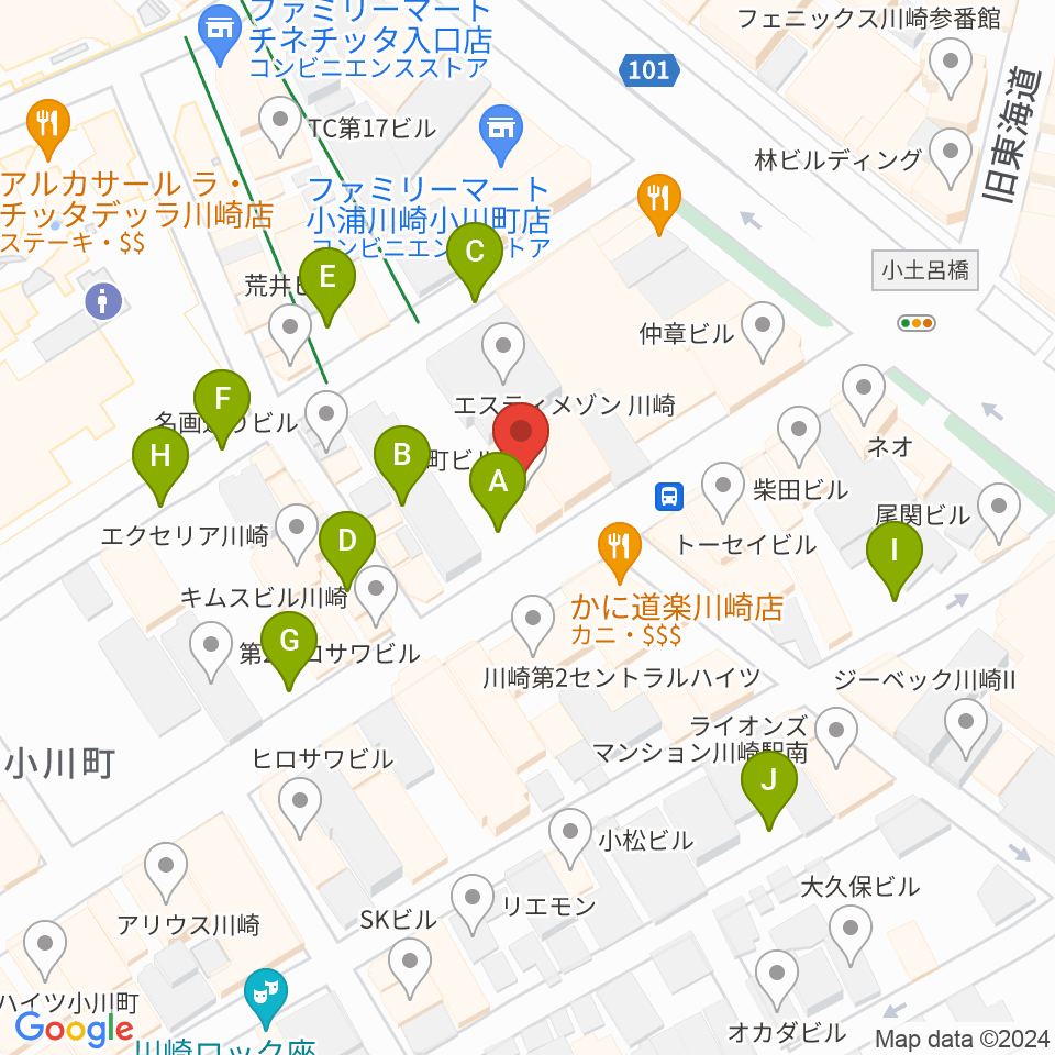 スタジオ太鼓庵周辺の駐車場・コインパーキング一覧地図