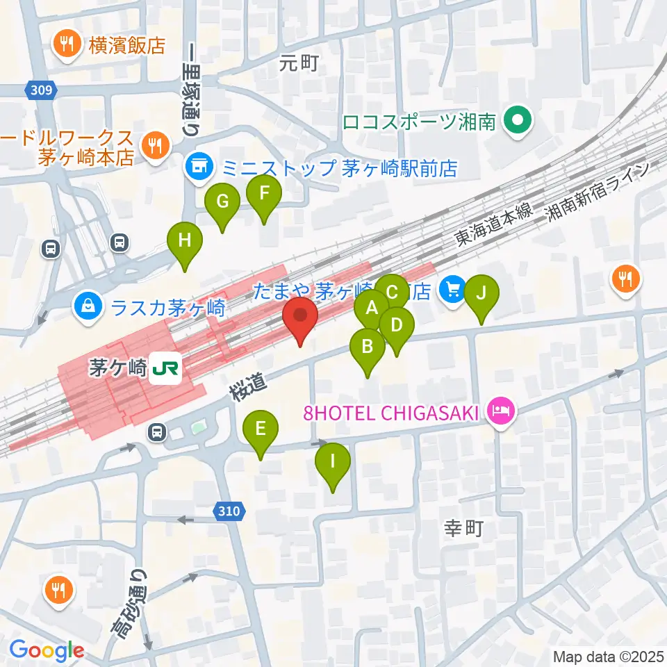 春秋会館周辺の駐車場・コインパーキング一覧地図