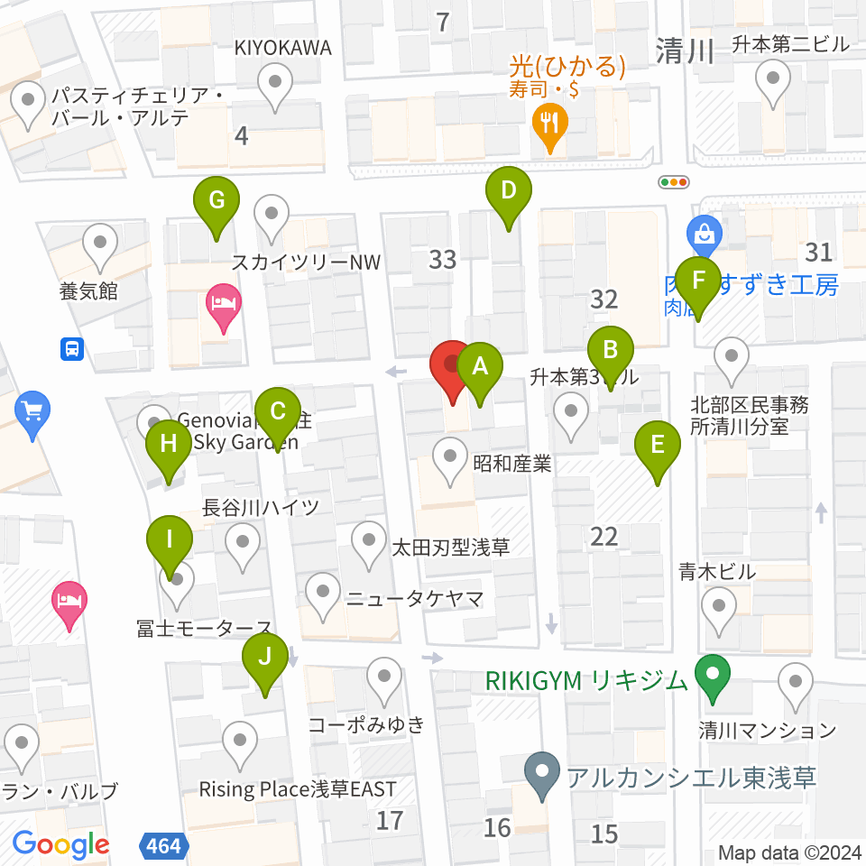 Void Lab周辺の駐車場・コインパーキング一覧地図
