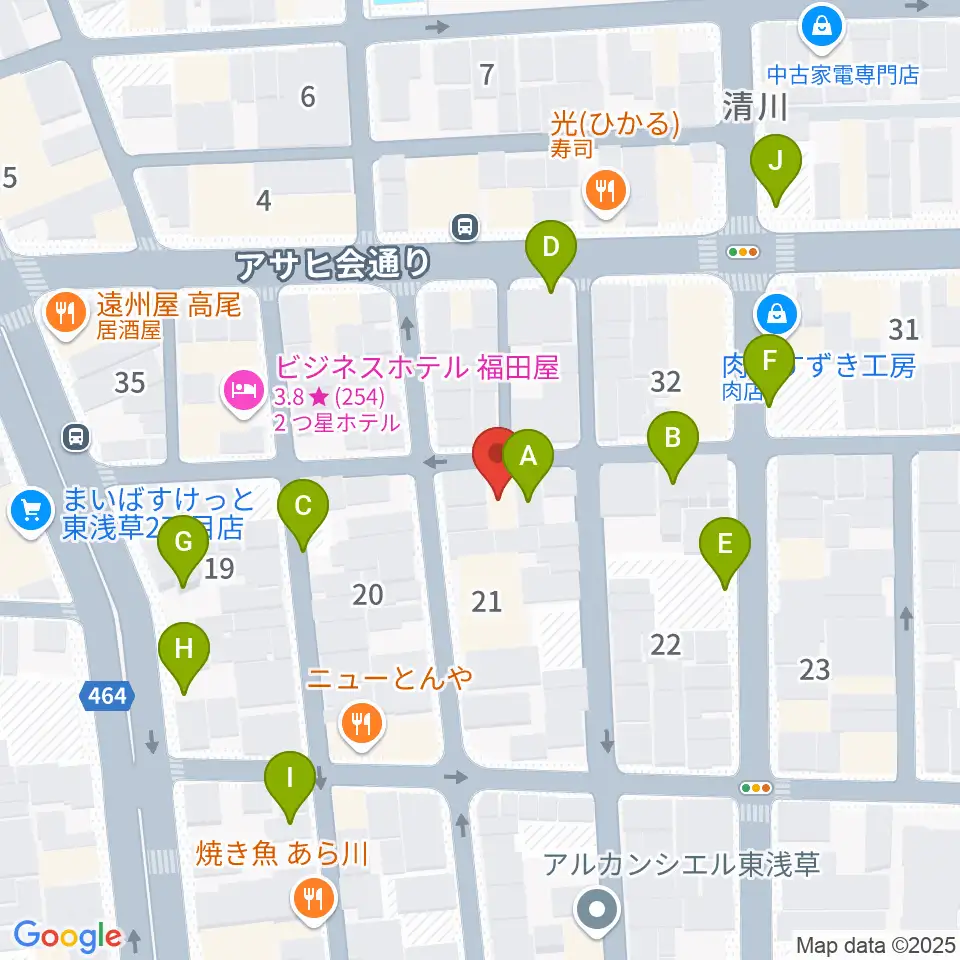 Void Lab周辺の駐車場・コインパーキング一覧地図