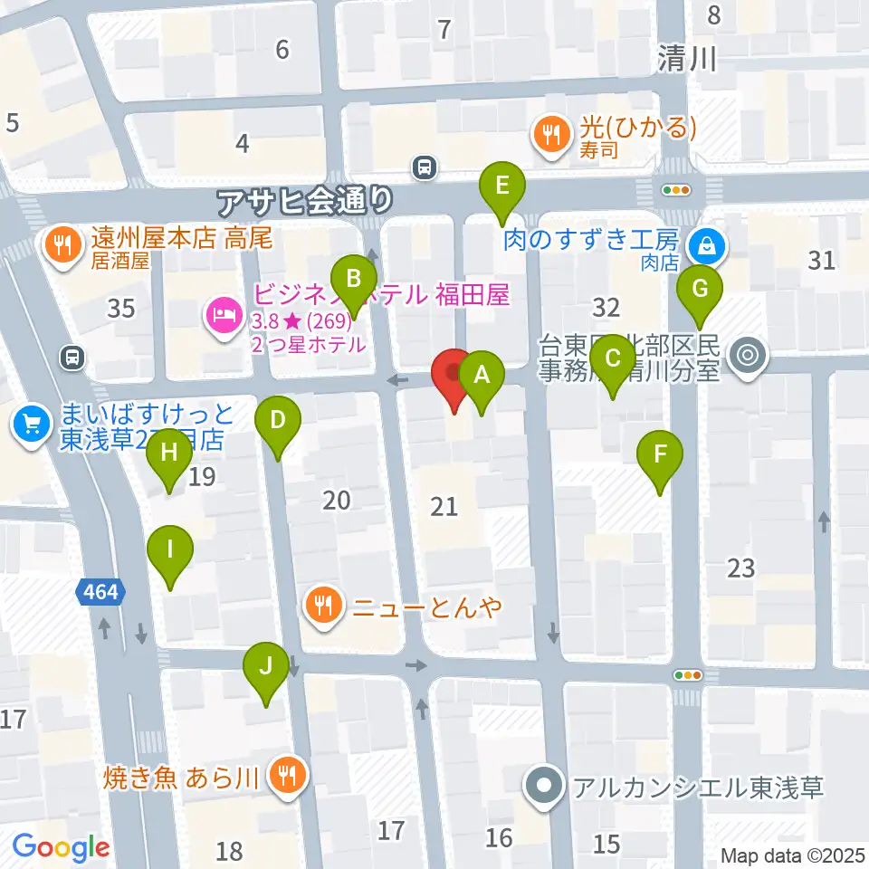 Void Lab周辺の駐車場・コインパーキング一覧地図