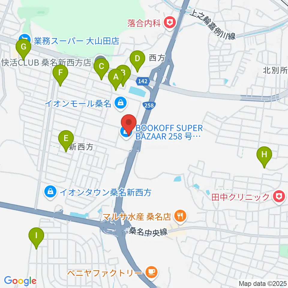 イオンシネマ桑名周辺の駐車場・コインパーキング一覧地図