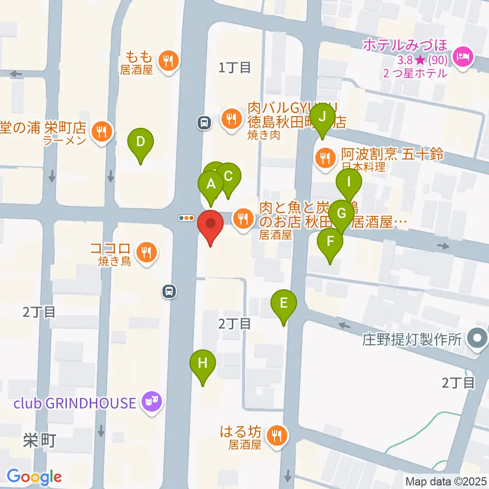 徳島FIGHT CLUB周辺の駐車場・コインパーキング一覧地図