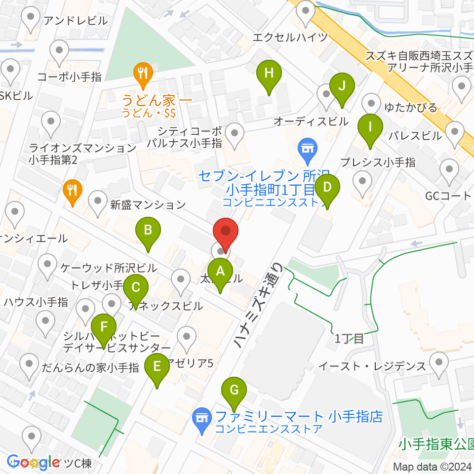 Sound Base KiTi周辺の駐車場・コインパーキング一覧地図