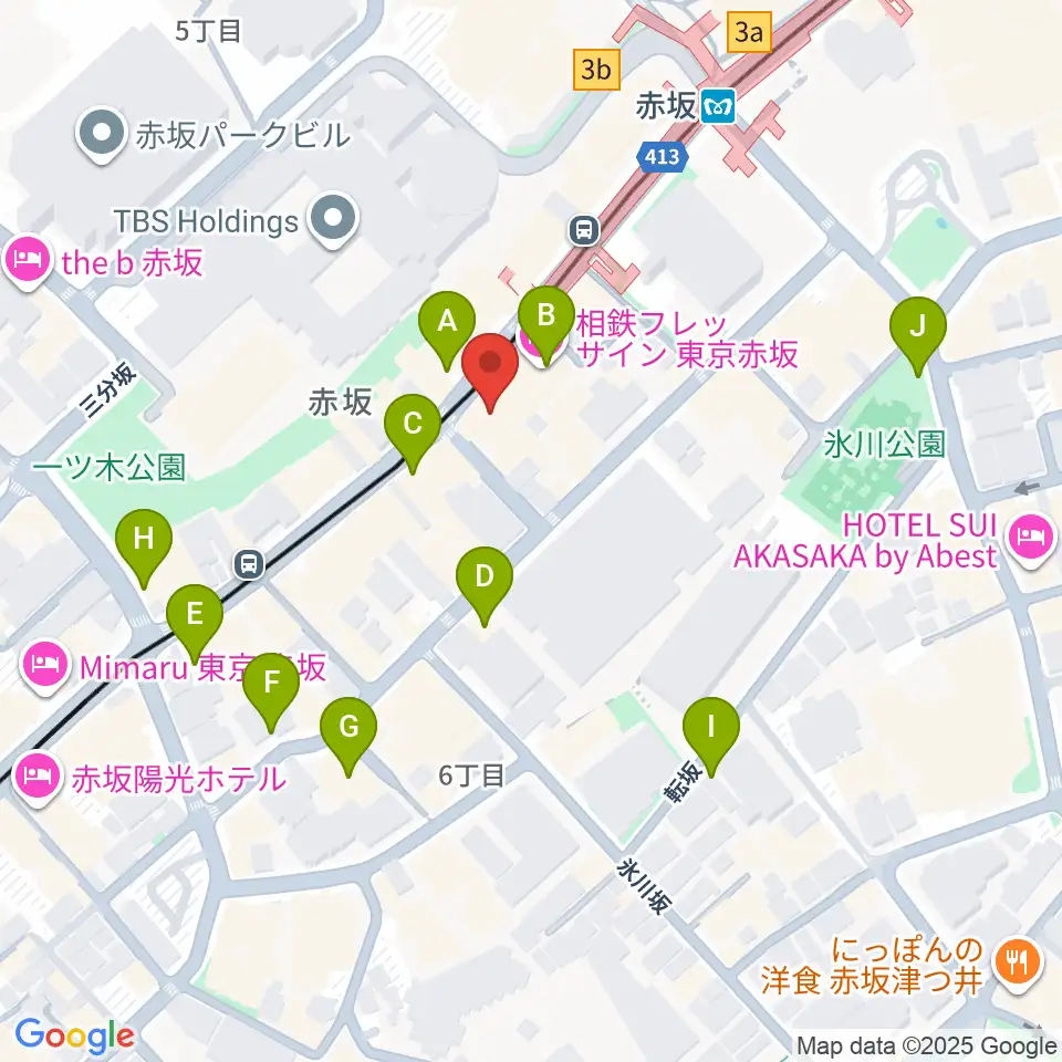 Bossa Nova & Jazz Club Kei周辺の駐車場・コインパーキング一覧地図