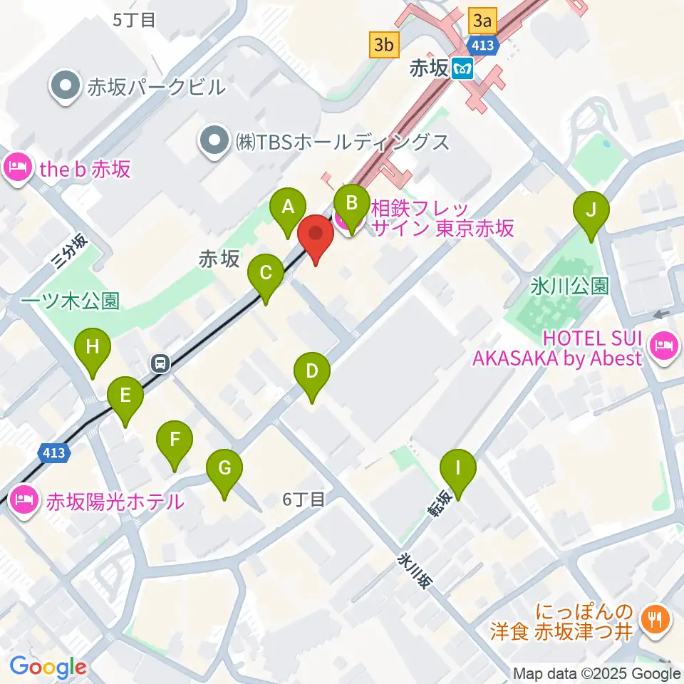 Bossa Nova & Jazz Club Kei周辺の駐車場・コインパーキング一覧地図