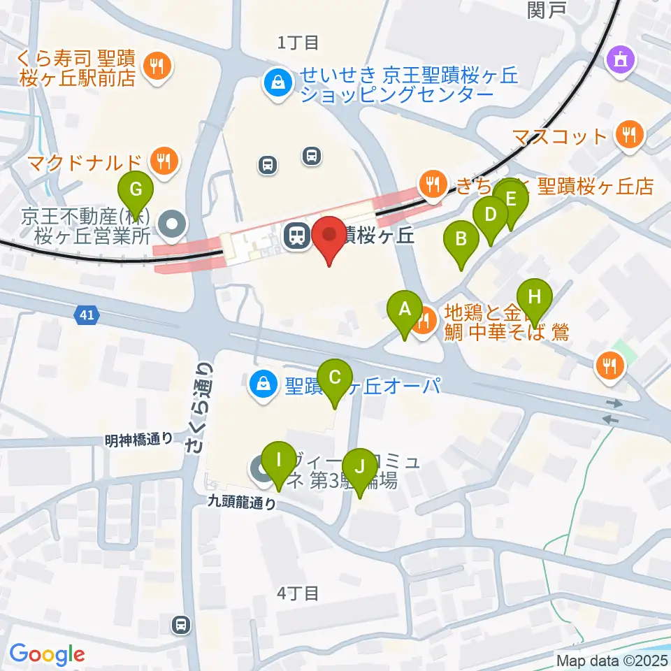 せいせきアウラホール周辺の駐車場・コインパーキング一覧地図