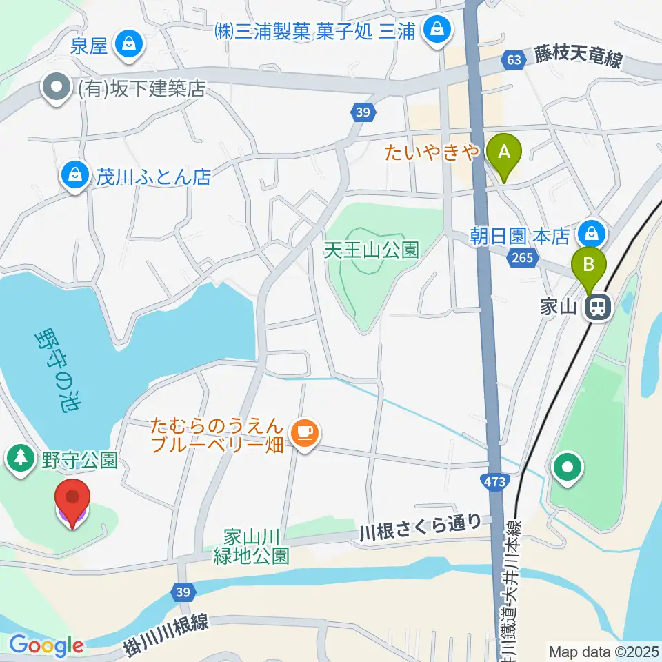 島田市川根文化センターチャリム21周辺の駐車場・コインパーキング一覧地図