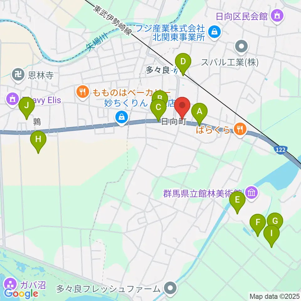 石田ピアノ調律プロモーション周辺の駐車場・コインパーキング一覧地図