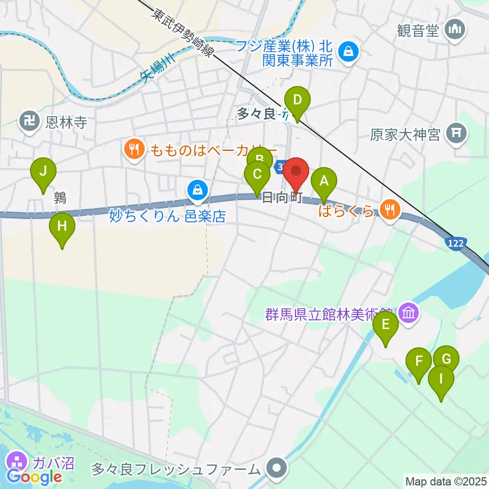 石田ピアノ調律プロモーション周辺の駐車場・コインパーキング一覧地図