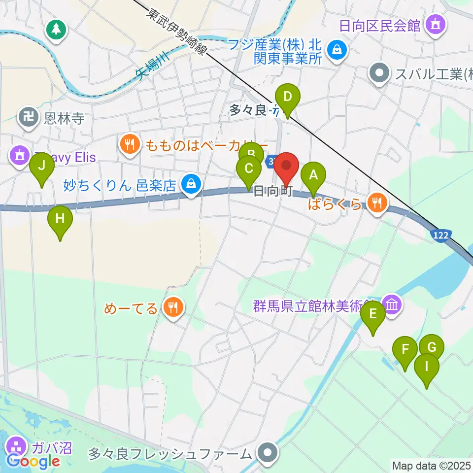 石田ピアノ調律プロモーション周辺の駐車場・コインパーキング一覧地図