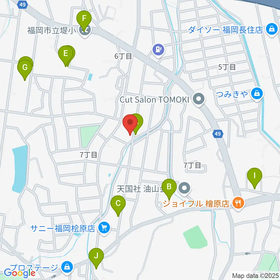 T&Sスタジオ周辺の駐車場・コインパーキング一覧地図