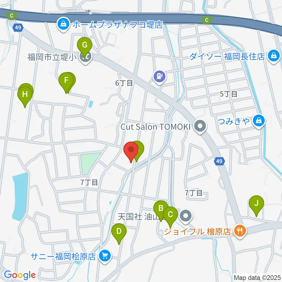 T&Sスタジオ周辺の駐車場・コインパーキング一覧地図