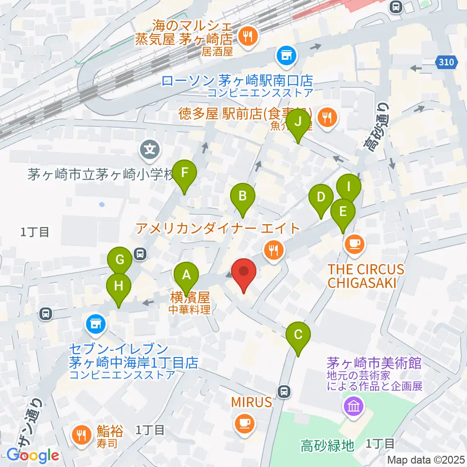 JAM IN THE BOX周辺の駐車場・コインパーキング一覧地図