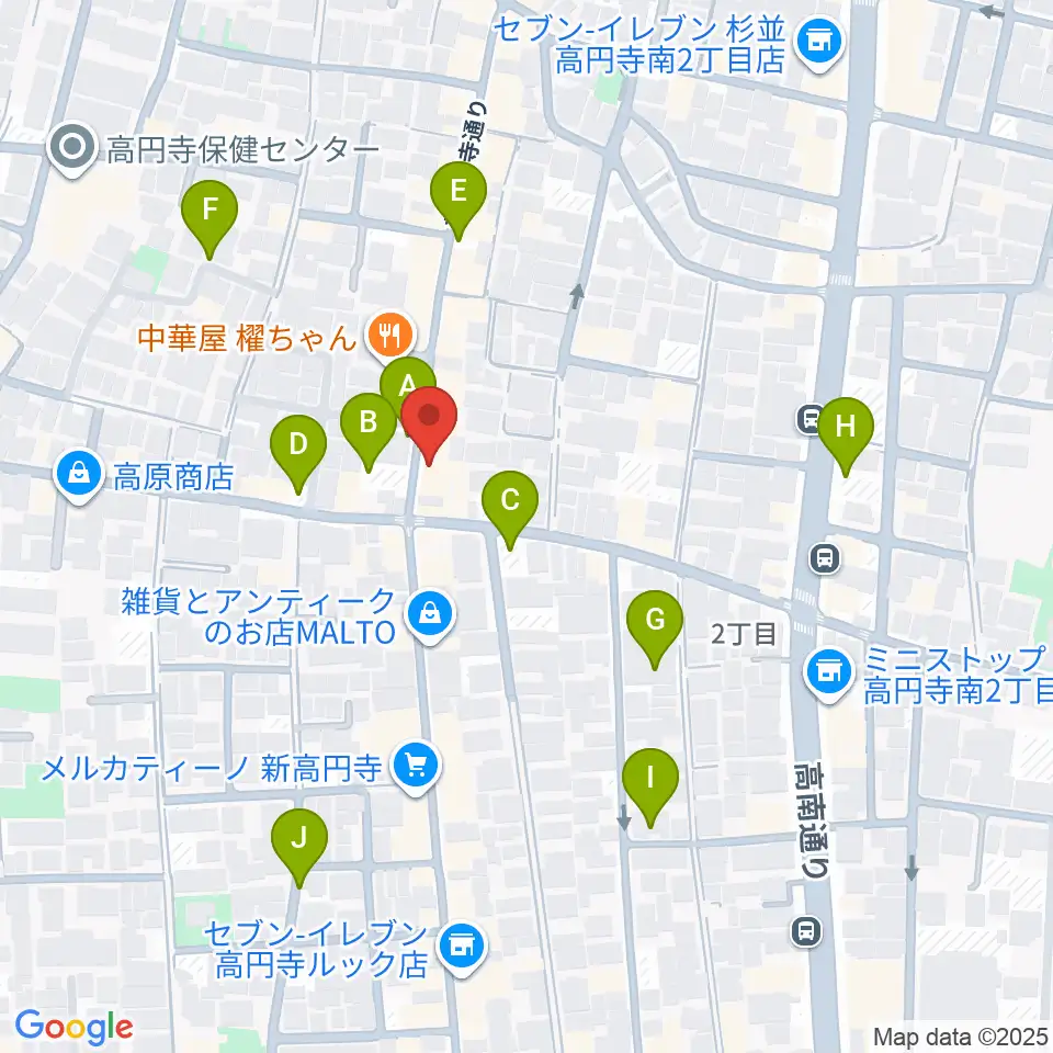 和楽器BAR 龍宮周辺の駐車場・コインパーキング一覧地図