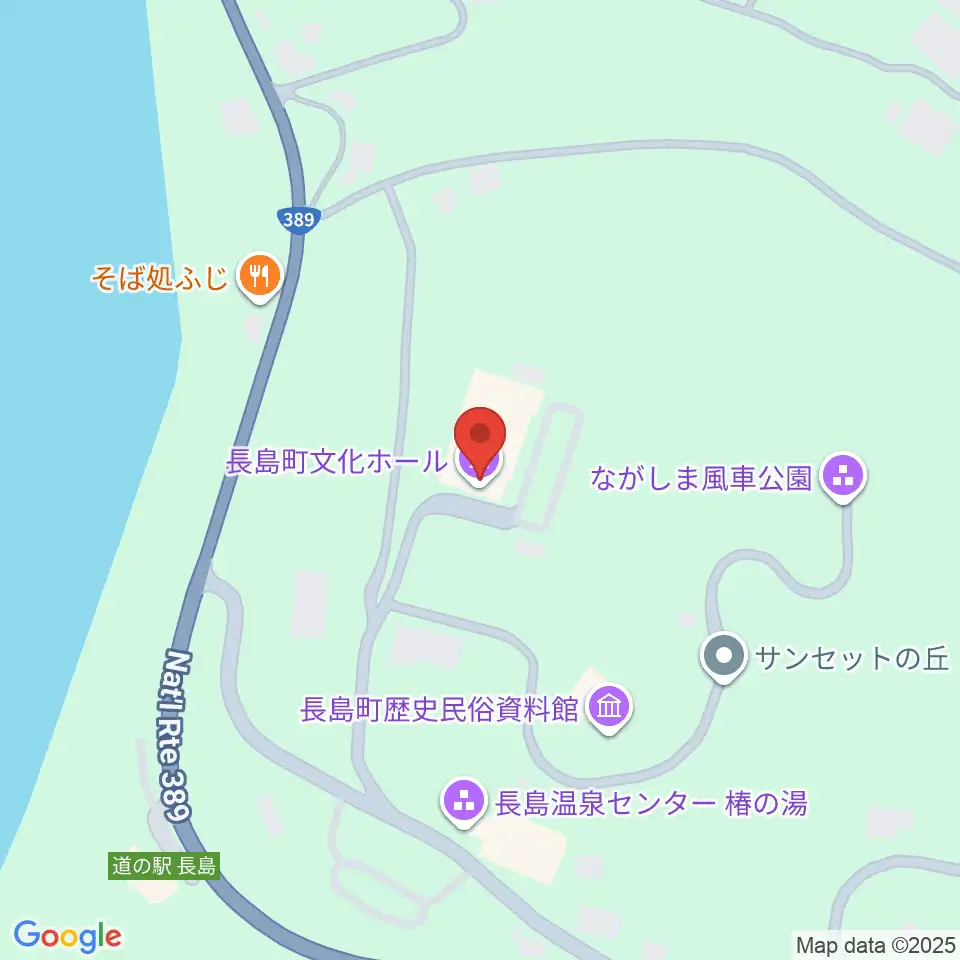 長島町文化ホール周辺の駐車場・コインパーキング一覧地図