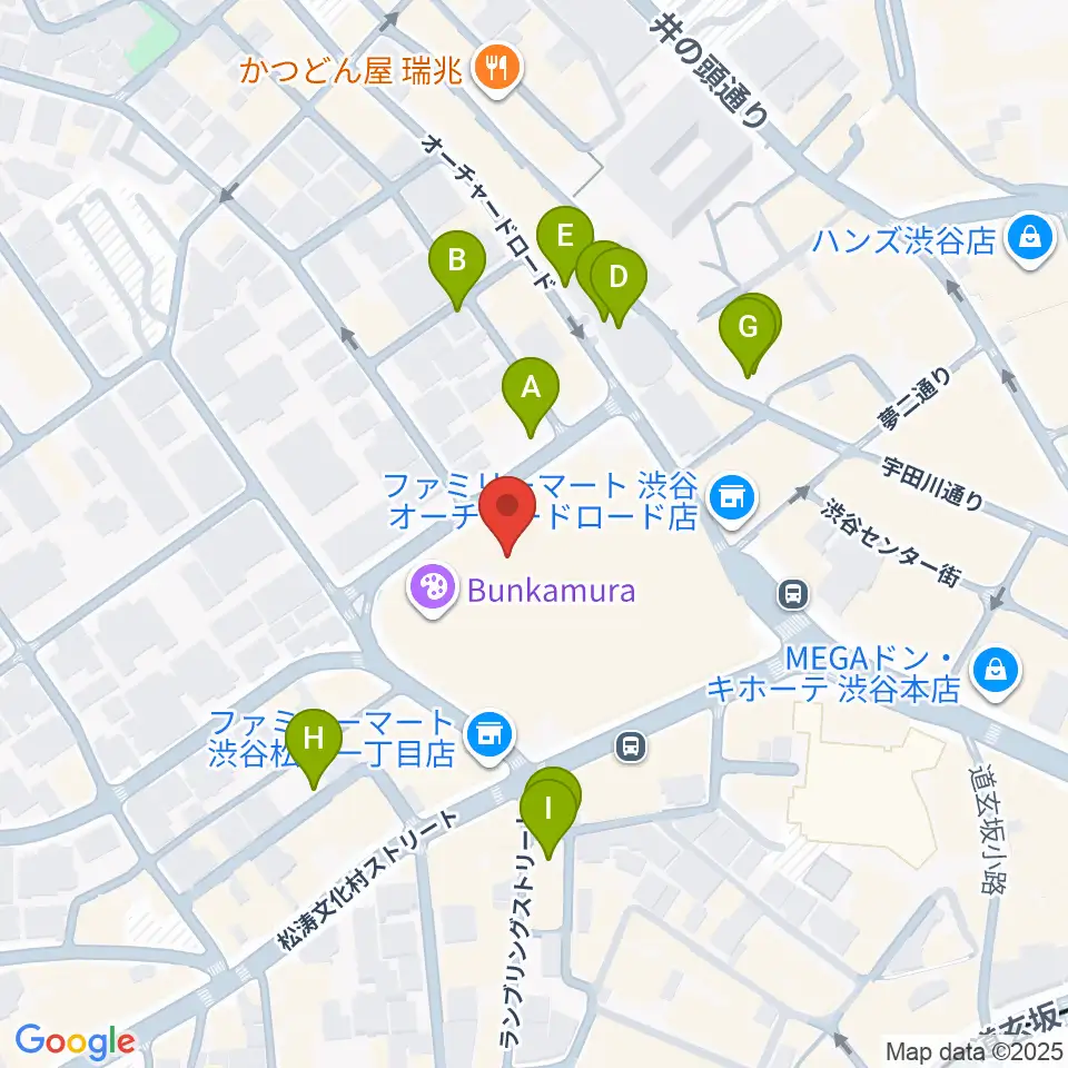 ル・シネマ周辺の駐車場・コインパーキング一覧地図