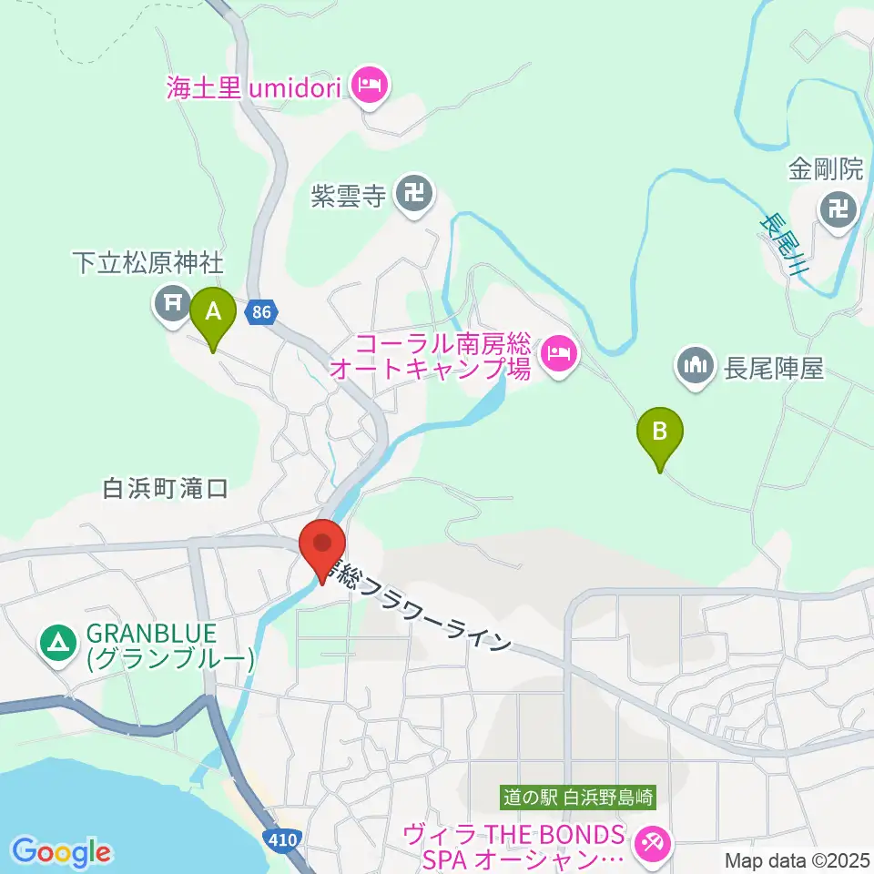 ル・ファーレ白浜周辺の駐車場・コインパーキング一覧地図