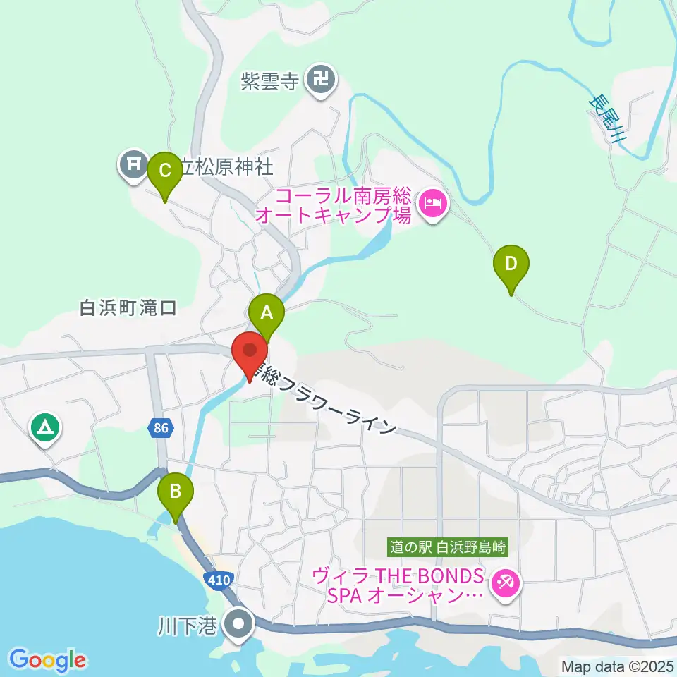 ル・ファーレ白浜周辺の駐車場・コインパーキング一覧地図