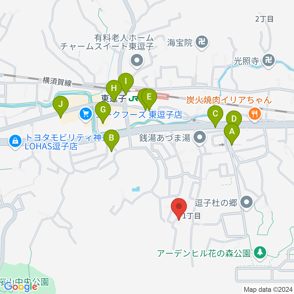 Y's Music Factory周辺の駐車場・コインパーキング一覧地図