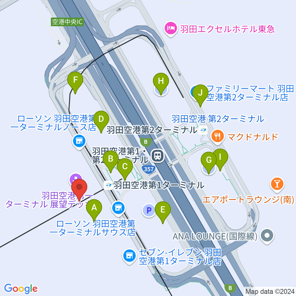 LDH kitchen周辺の駐車場・コインパーキング一覧地図