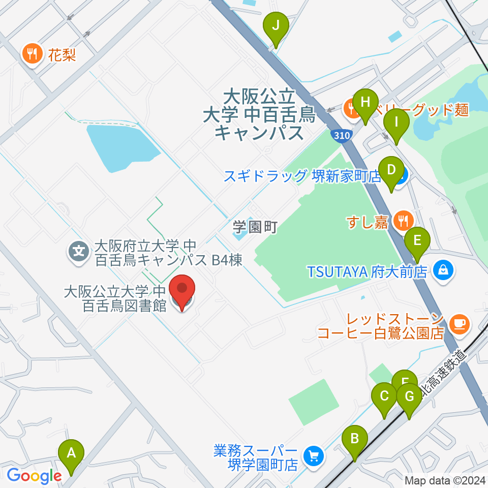 Uホール白鷺周辺の駐車場・コインパーキング一覧地図