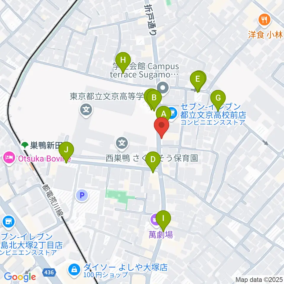 シネマハウス大塚周辺の駐車場・コインパーキング一覧地図