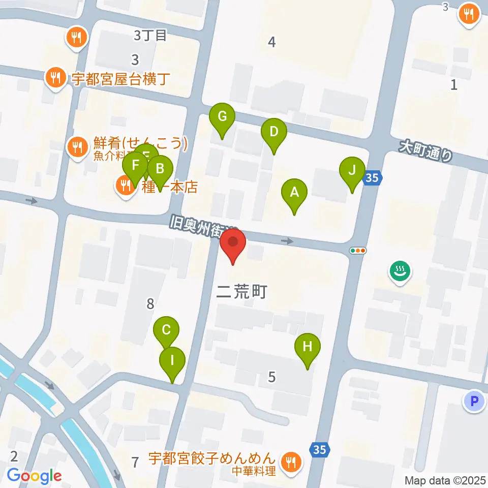 フォールーラーレコーズ周辺の駐車場・コインパーキング一覧地図