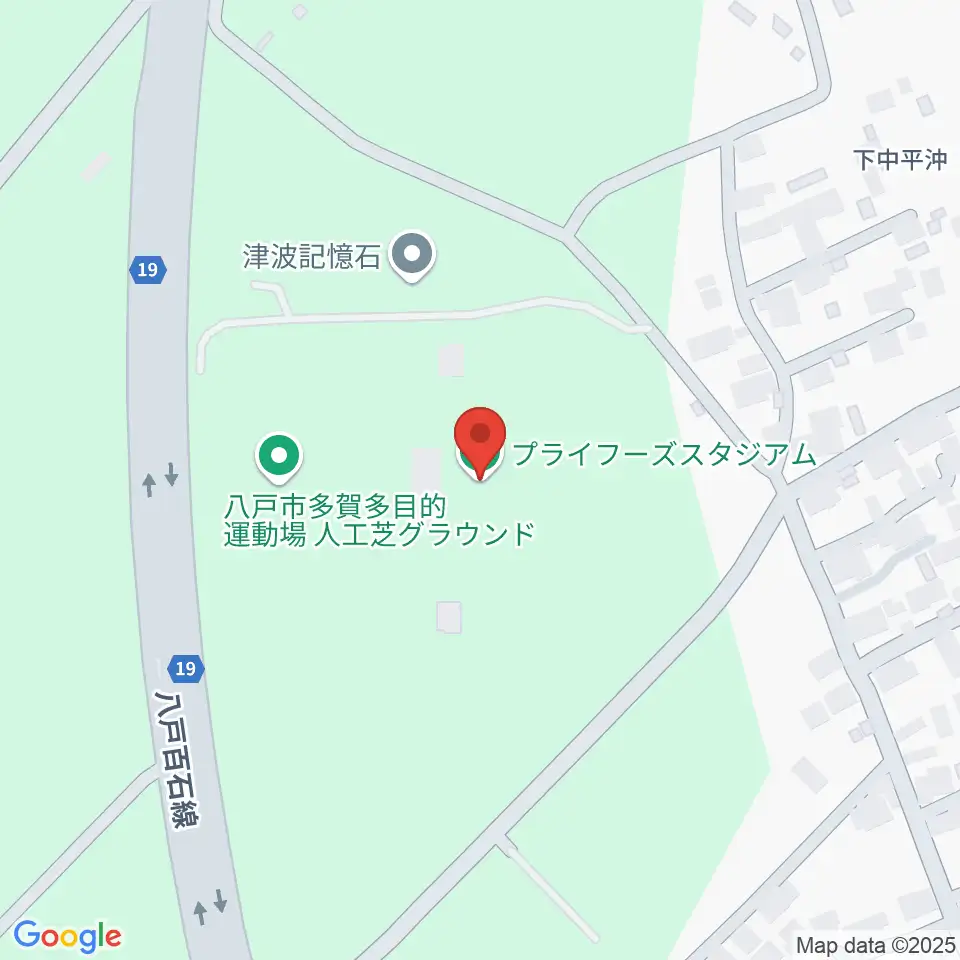 プライフーズスタジアム周辺の駐車場・コインパーキング一覧地図