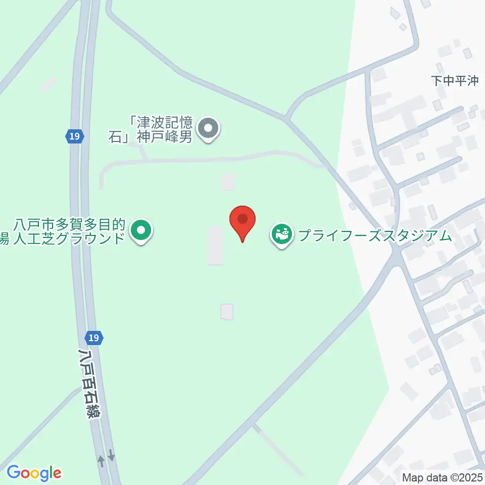 プライフーズスタジアム周辺の駐車場・コインパーキング一覧地図