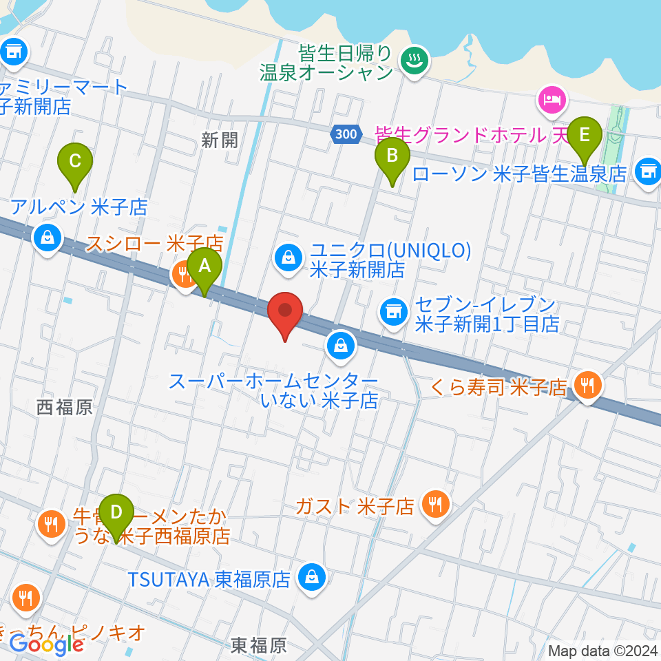 鳥取県立米子産業体育館周辺の駐車場・コインパーキング一覧地図