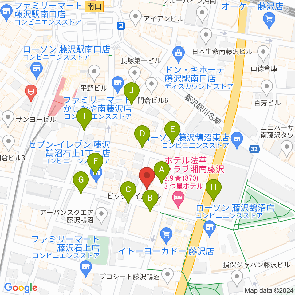 太陽ぬ荘スタジオ周辺の駐車場・コインパーキング一覧地図