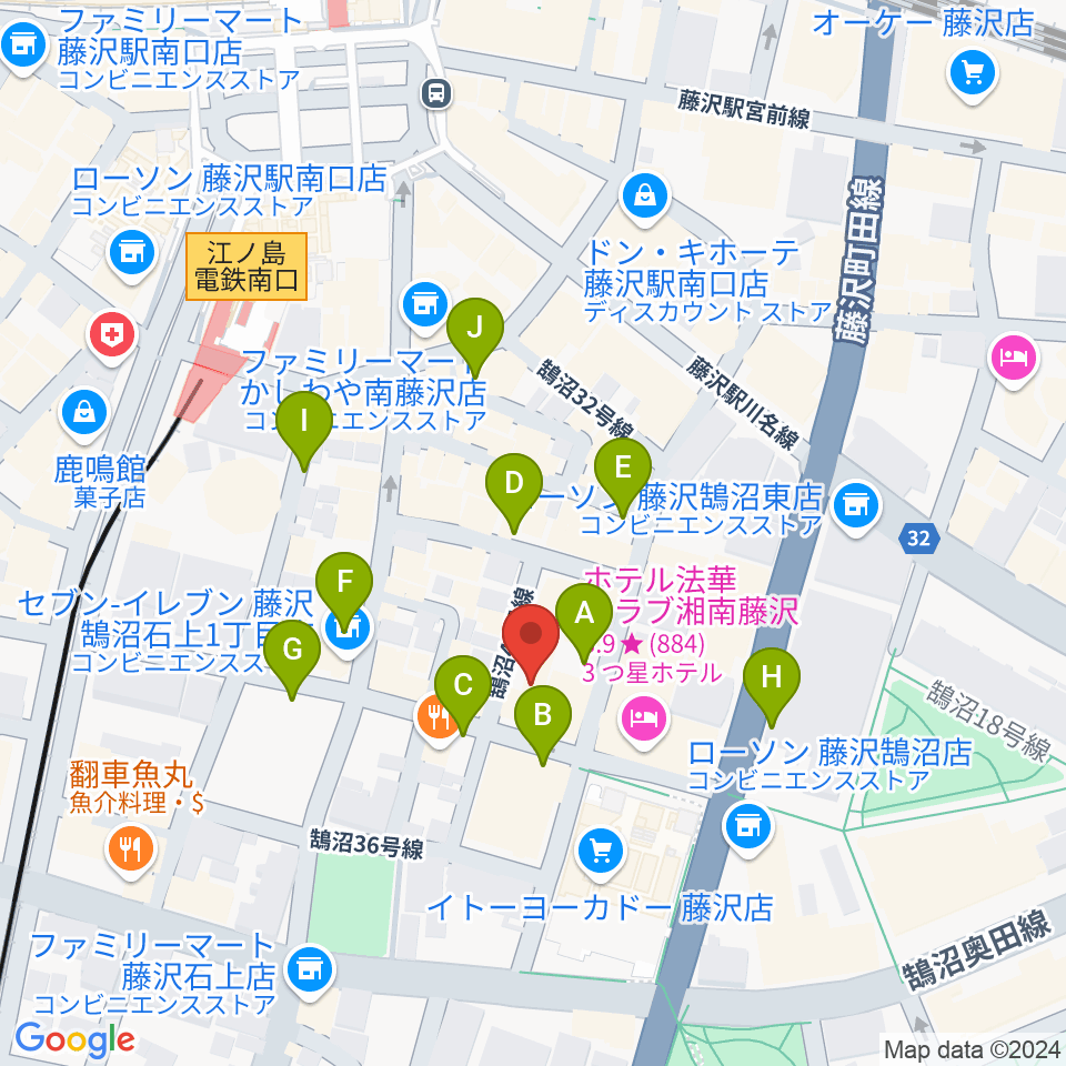 太陽ぬ荘スタジオ周辺の駐車場・コインパーキング一覧地図