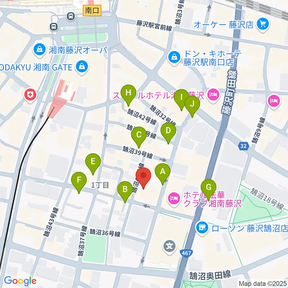 太陽ぬ荘スタジオ周辺の駐車場・コインパーキング一覧地図