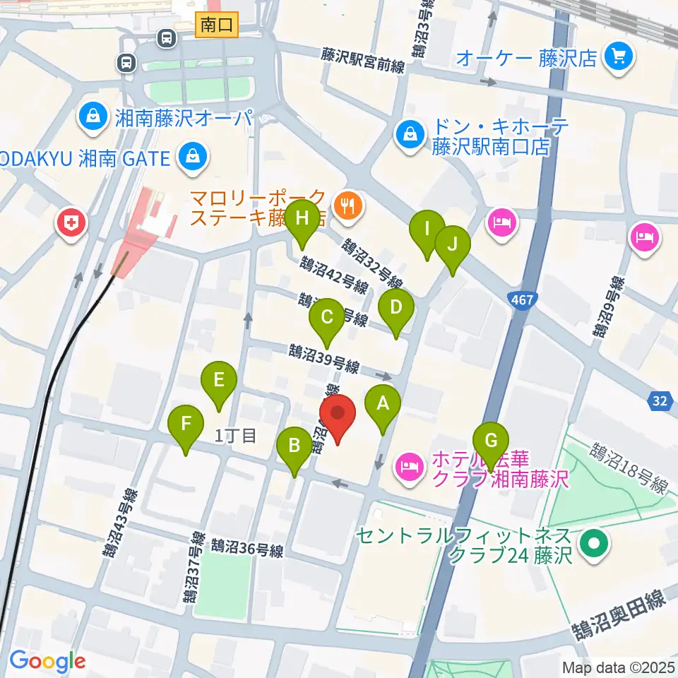 太陽ぬ荘スタジオ周辺の駐車場・コインパーキング一覧地図